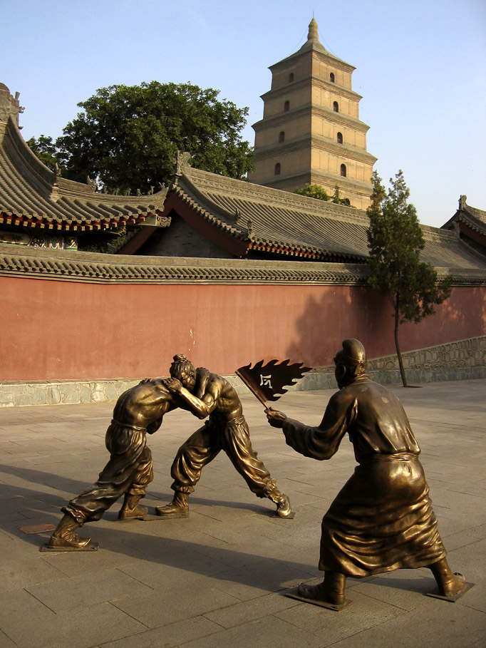 Great Wild Goose Pagoda, Xian, China, 2004