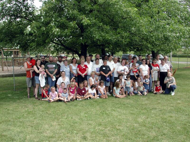 Uncle Alfred & Aunt Almas Family. One more, just in case.