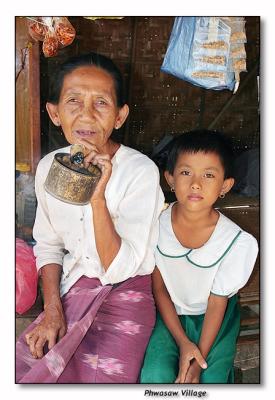 Grandma and Granddaughter