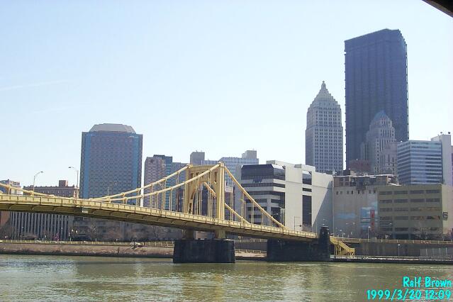 View from under Seventh Street Bridge (showing Ninth Street Bridge)