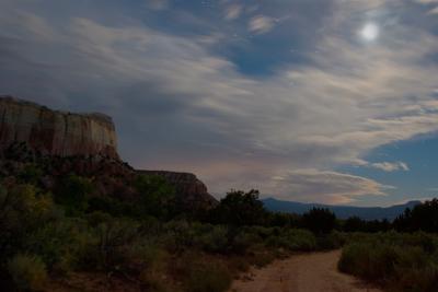 Ghost Ranch by Moon