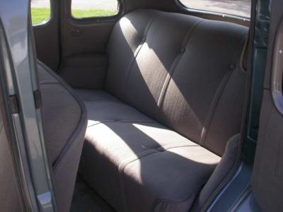 Rear seat from right