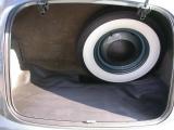 Floor mat & tire not orig.  Rest, incl. flat black hub cap are original