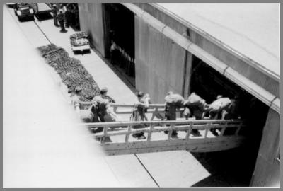 Gallery #5 = WW II  GI's All Aboard !!!! Starting the long Journey back to the USA.  June 1945