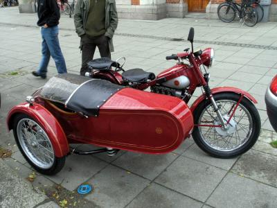 Nimbus Motorbike Made in Denmark.