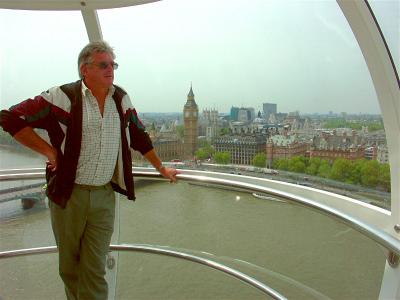 Dave on the London Eye