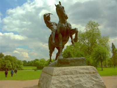 Statue in Hyde Park