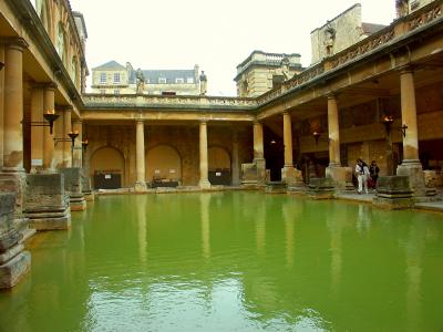 Old Roman Baths in Bath