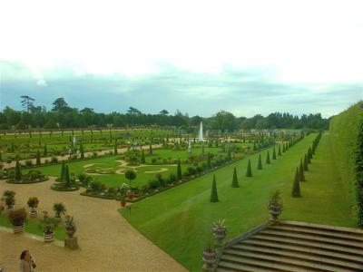 Gardens at Hampton Court.
