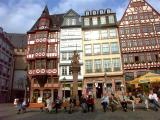 People enjoying the town square in a town outside Frankfurt.jpg