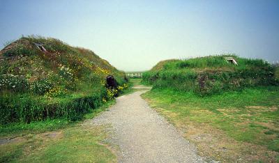 Viking Houses. L'Anse-aux-Meadows
