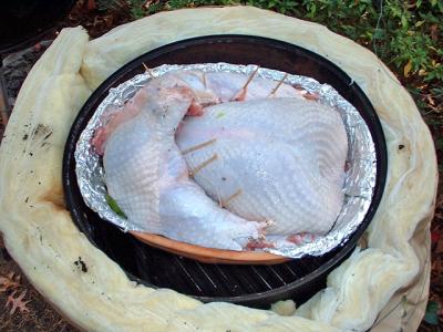 deconstruct turkey in smoker 3