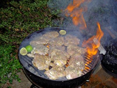 mojito chicken grilling 1