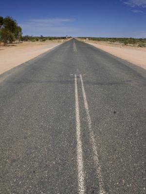 The Long Drive to Ayers Rock