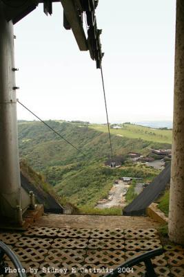 A long way down