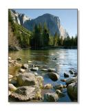 <b>El Capitan from Valley View</b><br><font size=2>Yosemite Natl Park, CA