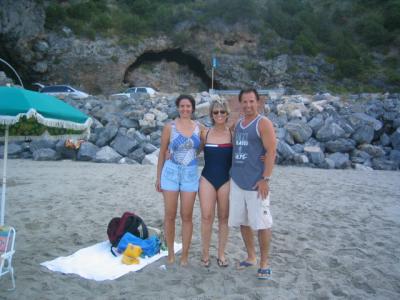 Early morning at the beach