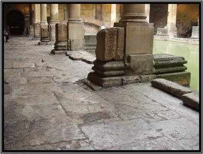 Roman feet trod these flags.