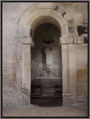 Inside the Saxon Church