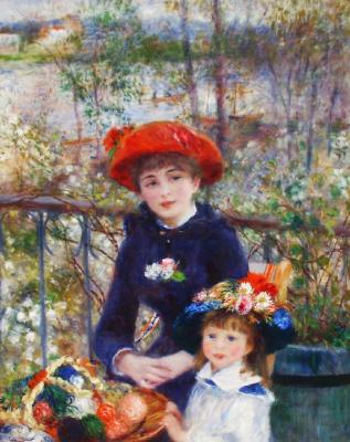 Renoir, Mother and Daughter