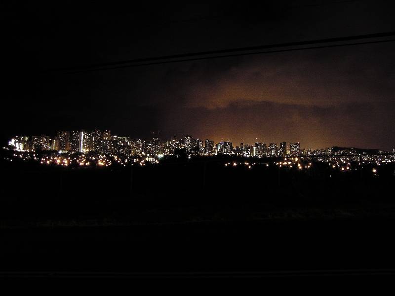 Waikiki nightsky