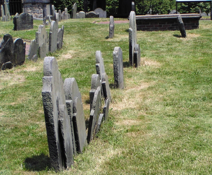 Copps Hill Tombstones