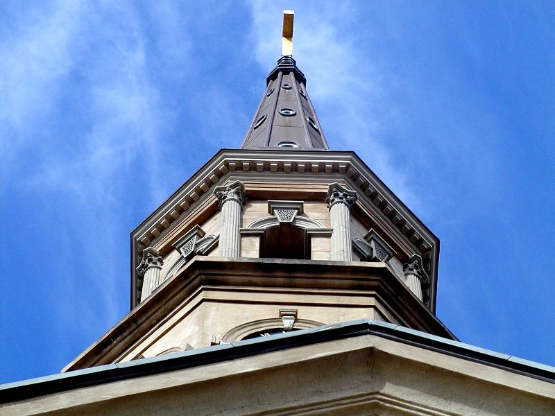 Steeple at St. Philips Church
