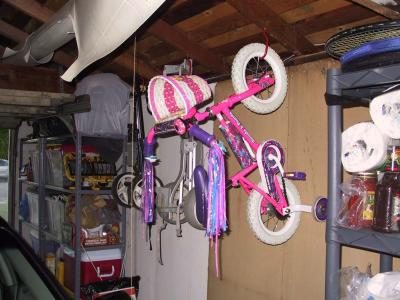 Of course the kiddo's ride too!