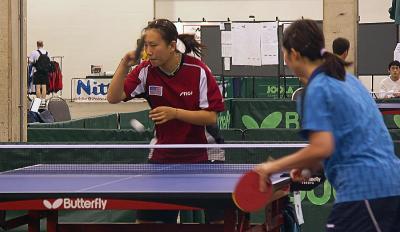 Gao Jun Forehand Practice