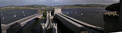 Conwy Castle's Three Bridges