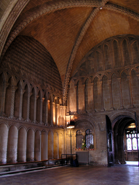 Bristol Cathedral Norman Chapter House (1165)