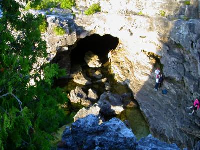 This and the previous picture are of the Grotto from the other side.