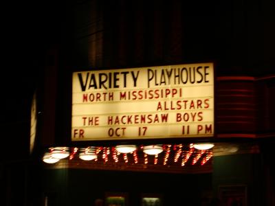 North Mississippi Allstars 10/17/03