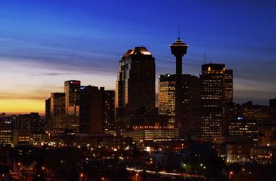 Calgary Sunset (PS Experiment)