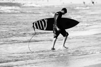 Wooden Surf Stickby Mark J
