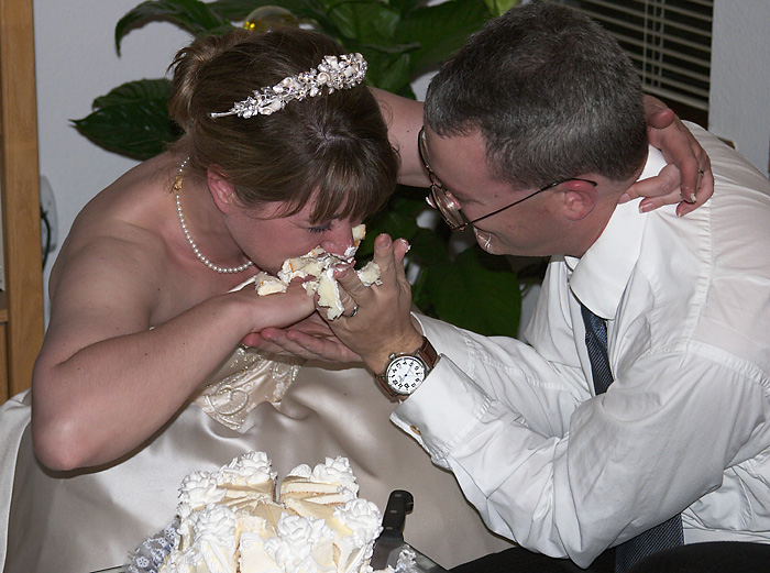 Let me help you to some cake, My Dear <br>Ann Chaikin