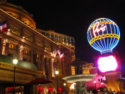 Outside Paris Hotel