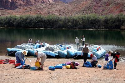 Rafting the Colorado River