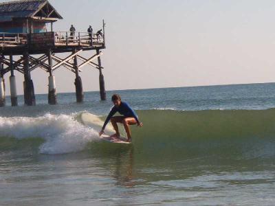 Pier Surfing