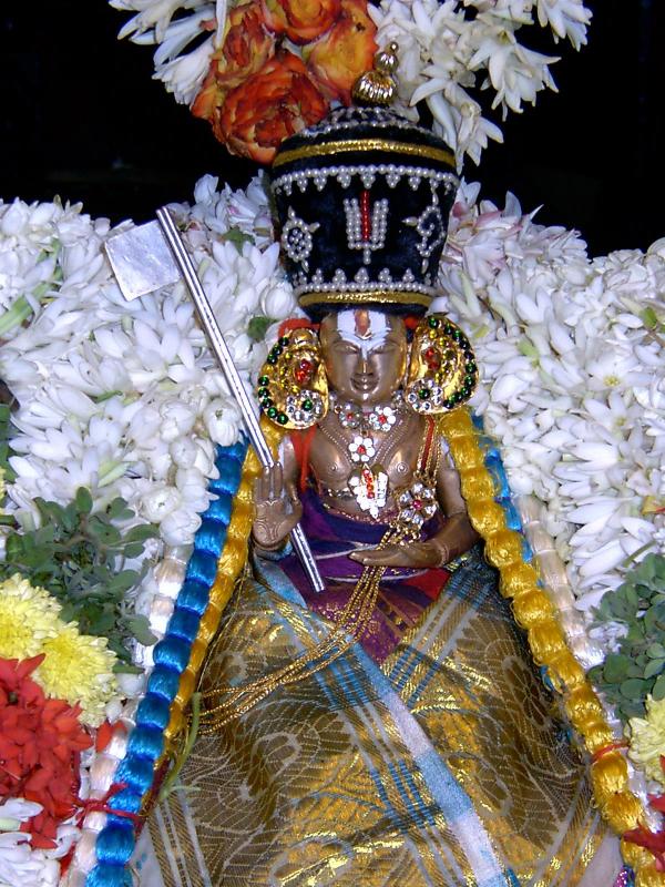 Ponnadikal Jeeyar Swamy 9th day with Prapanna pagai-1