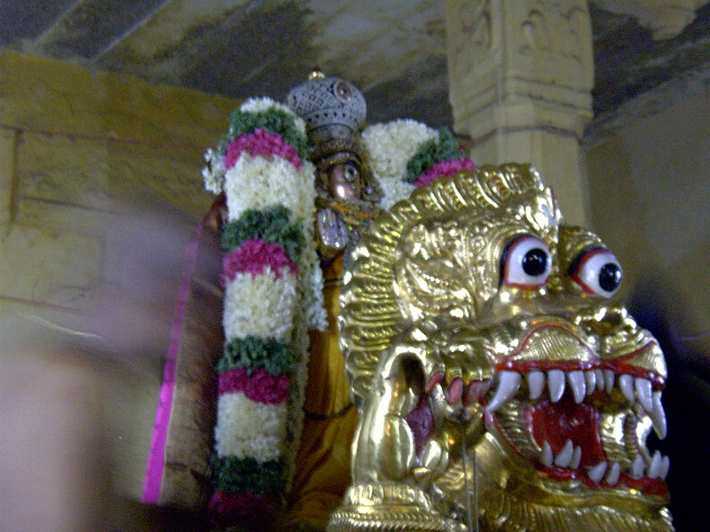 simha vahanam 2nd day evening