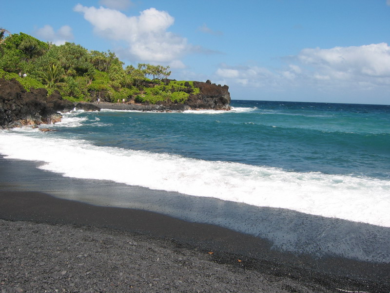 Black Sand Beach Maui