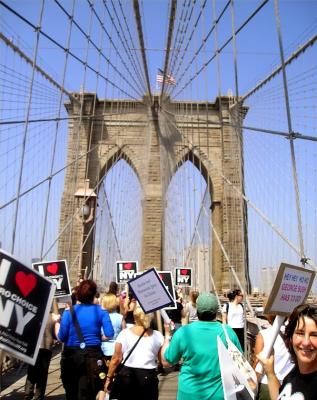 Brooklyn Bridge march