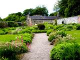 Formal gardens at Bunratty