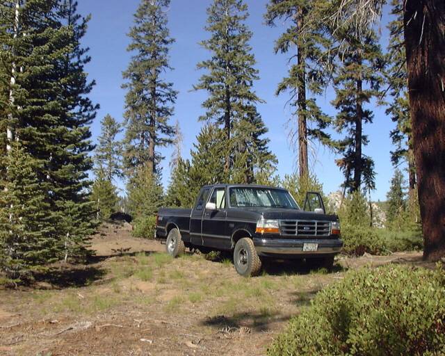 Camp near Little Horse Meadow