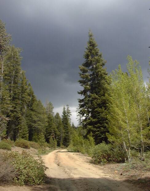 Dark Clouds near Jackass Peak