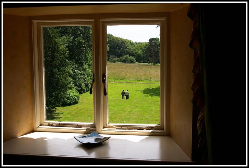 Looking out