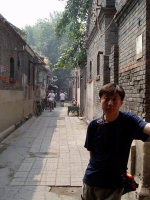 Jack in a Hutong.