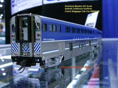 Overland Models HO: New Amtrak Surfliners