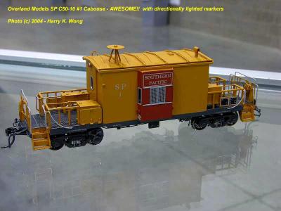 Overland HO: SP C50-10 Caboose - SP  #1 - the one and only!